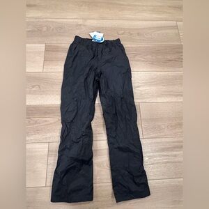 Columbia Storm Surge Rain Pants Women's S Black Waterproof Hiking NWT